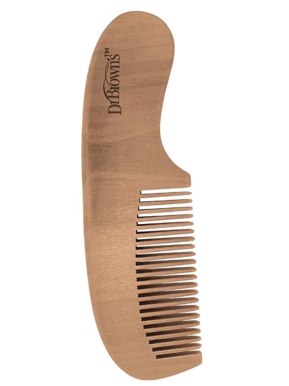 Dr. Brown's - Wooden Soft and Safe Baby Brush + Comb